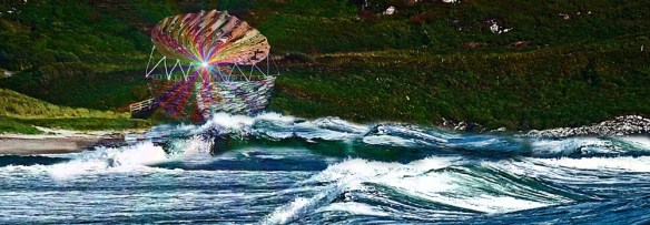 Stone ship in Derrynane