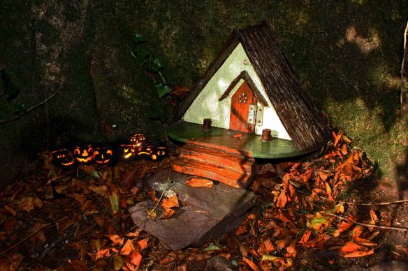 Irish Fairy Houses at Halloween