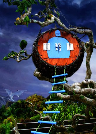 Irish fairies at Halloween in Ireland