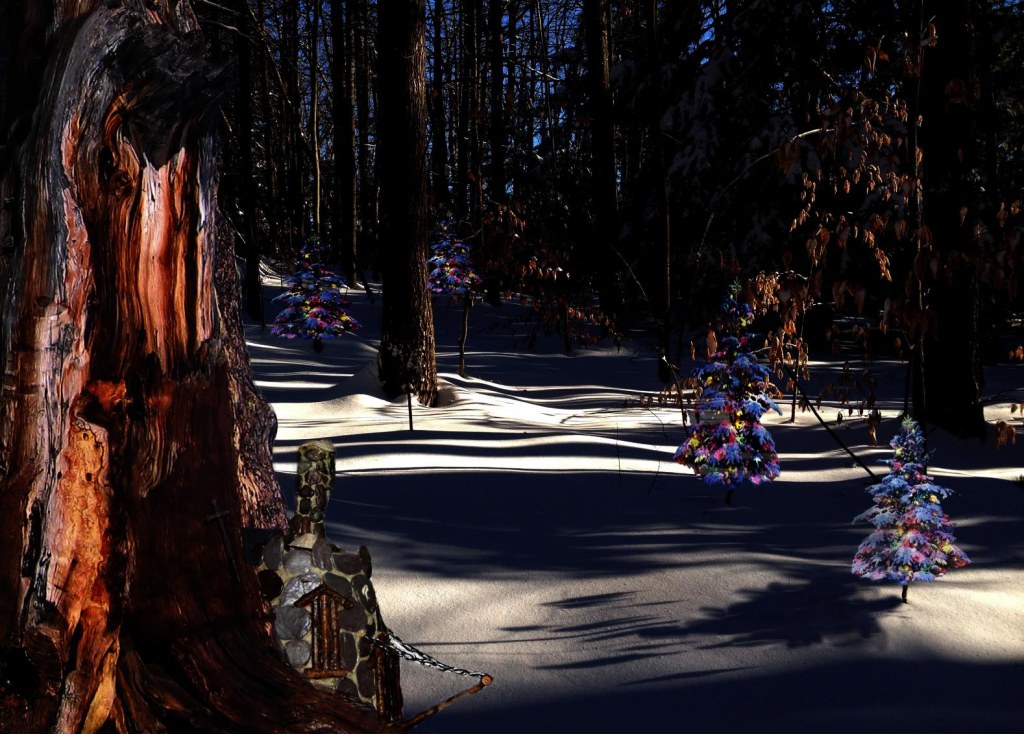 Fairy Christmas trees